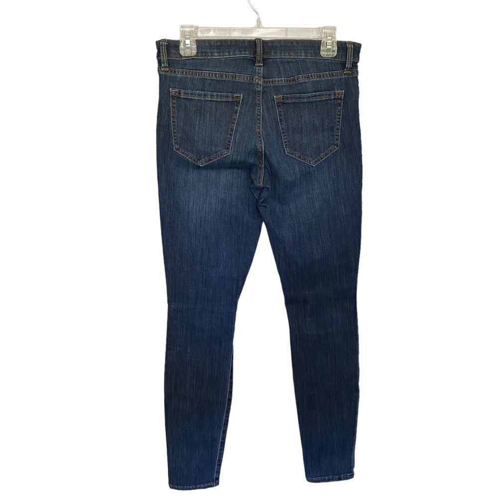 Gap Denim Denim Leggings, size 6/28" long, medium wash, 5 pocket, casual comfort - Picture 4 of 4